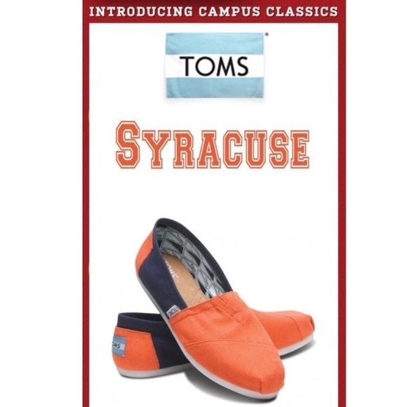 Tom’s limited edition orange/blue campus classics - Picture 6 of 7